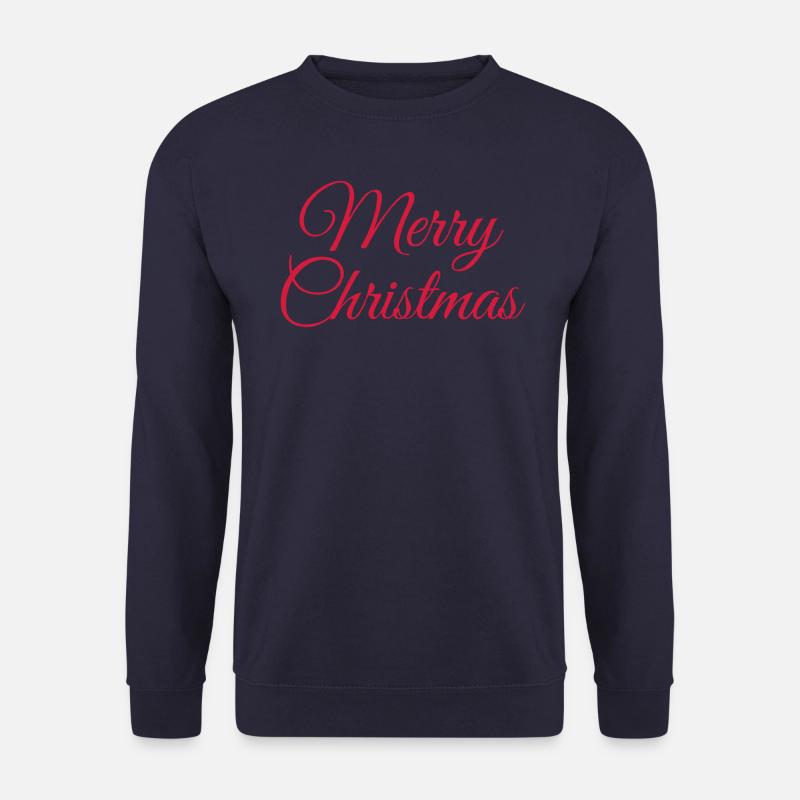 Merry Christmas - Unisex Pullover - Navy