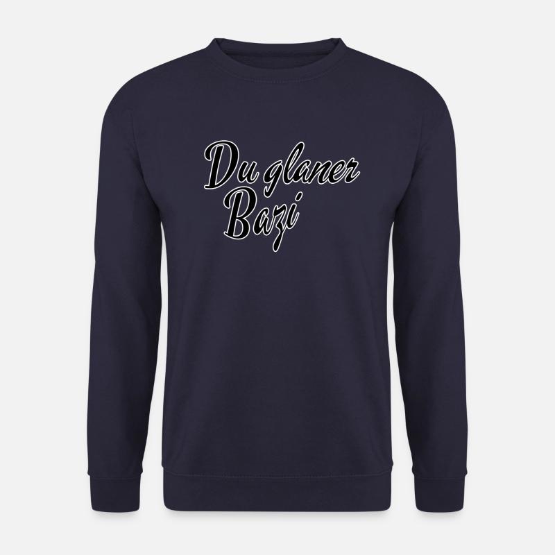 Du glaner Bazi - Unisex Pullover - Navy
