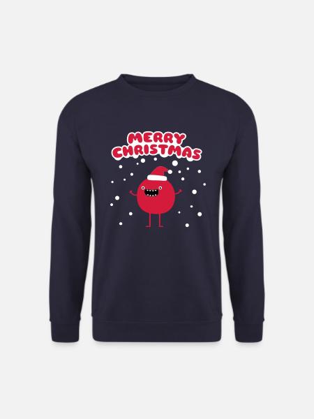 Funny Santa Claus - Merry Christmas - Unisex Sweatshirt - navy
