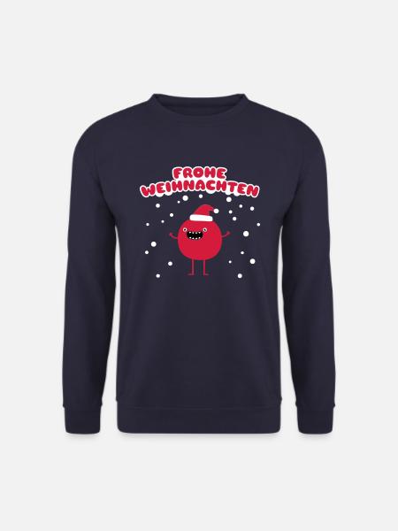 Funny Santa Claus - Merry Christmas - Unisex Sweatshirt - navy
