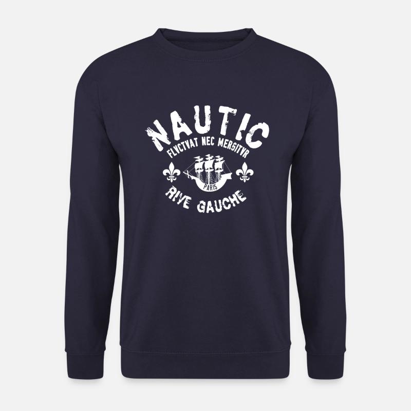 Nautic Paris - Unisex Pullover - Navy