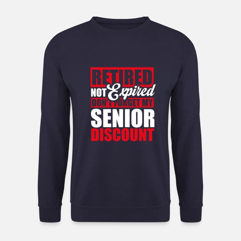 Rentner Rente Lustig - Unisex Pullover - Navy