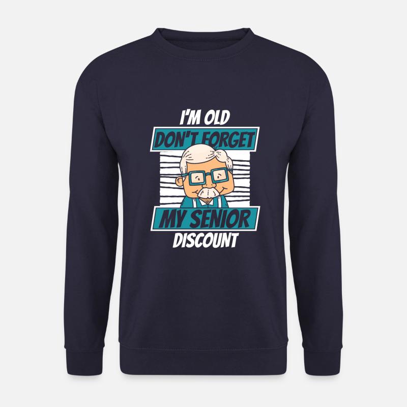 Rentner Rente Senior - Unisex Pullover - Navy