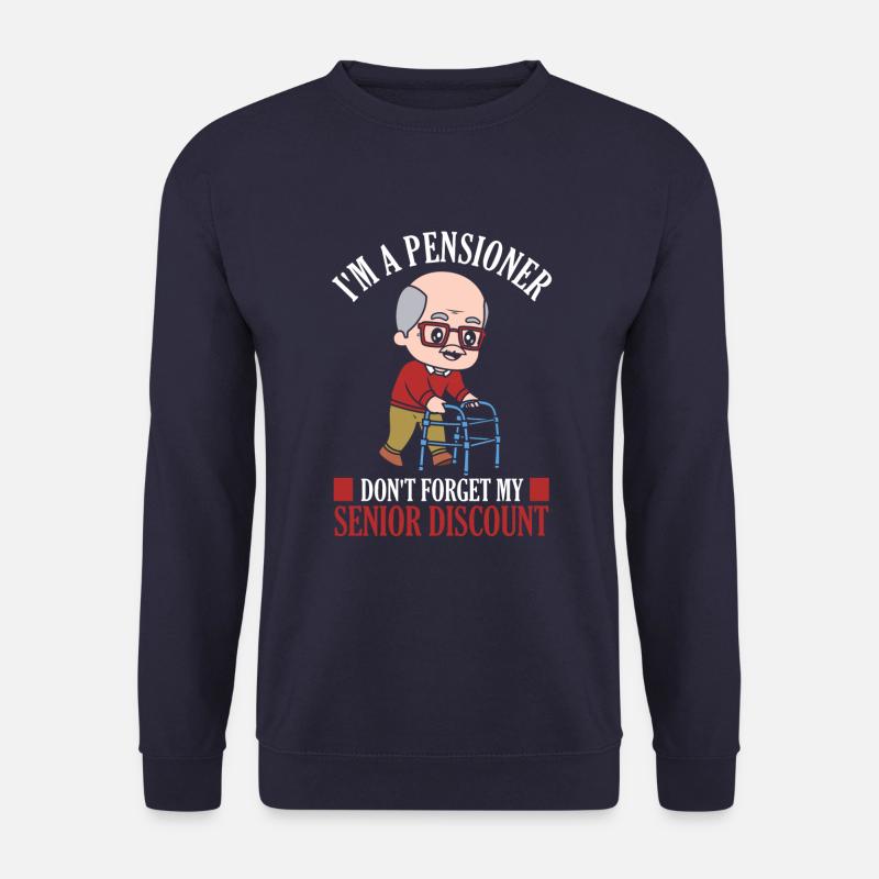 Rentner Rente Lustig - Unisex Pullover - Navy