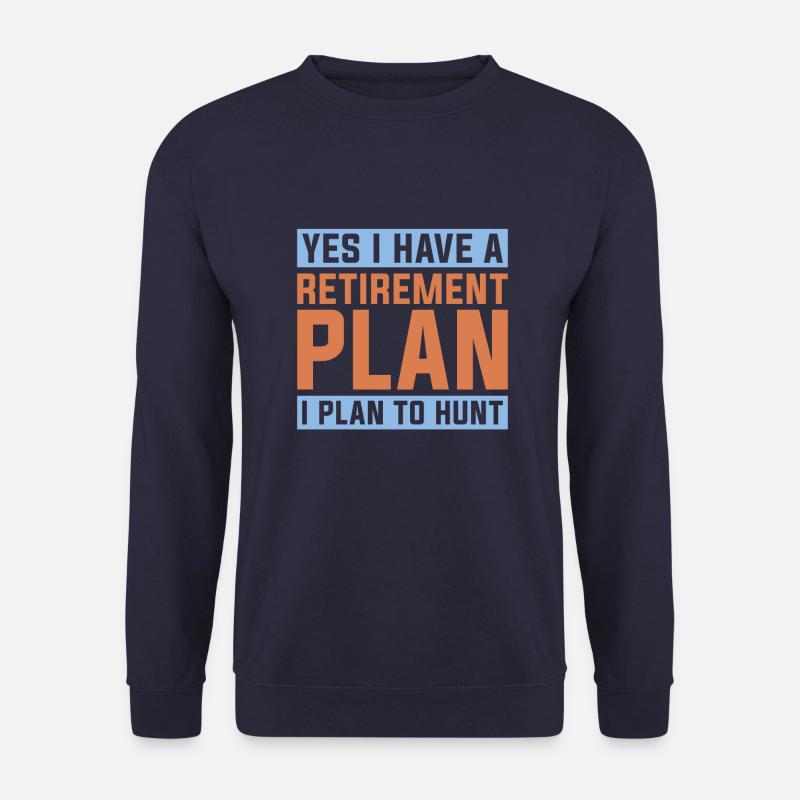 Rentner Rente - Unisex Pullover - Navy