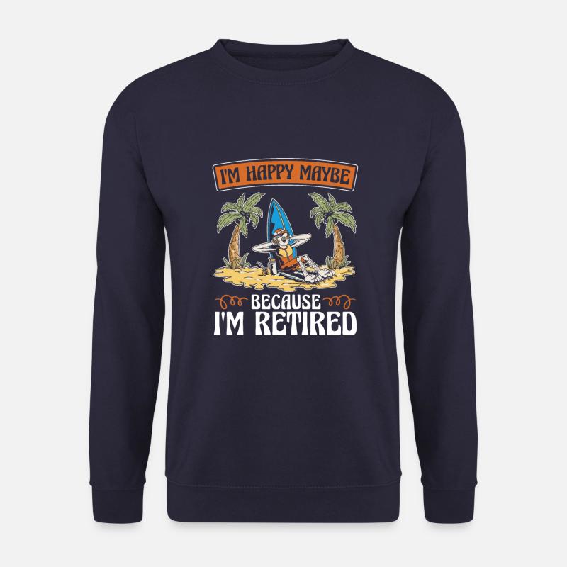 Rentner Rente Surfer - Unisex Pullover - Navy