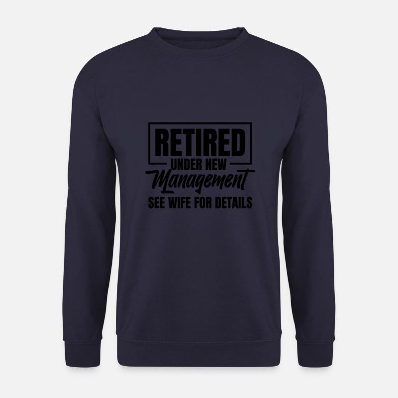Rentner Rente - Unisex Pullover - Navy