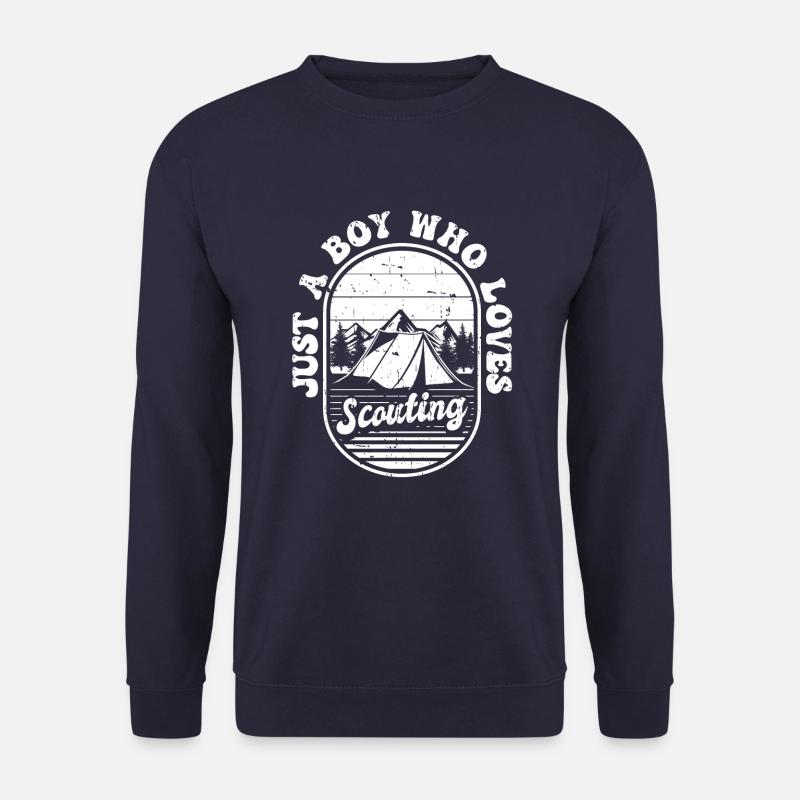 Éclaireur - Sweat-shirt Unisexe - marine