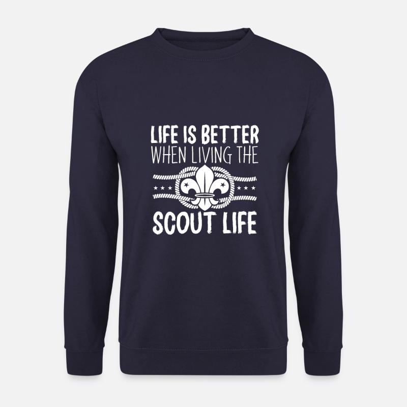 Pfadfinder Leben - Unisex Pullover - Navy
