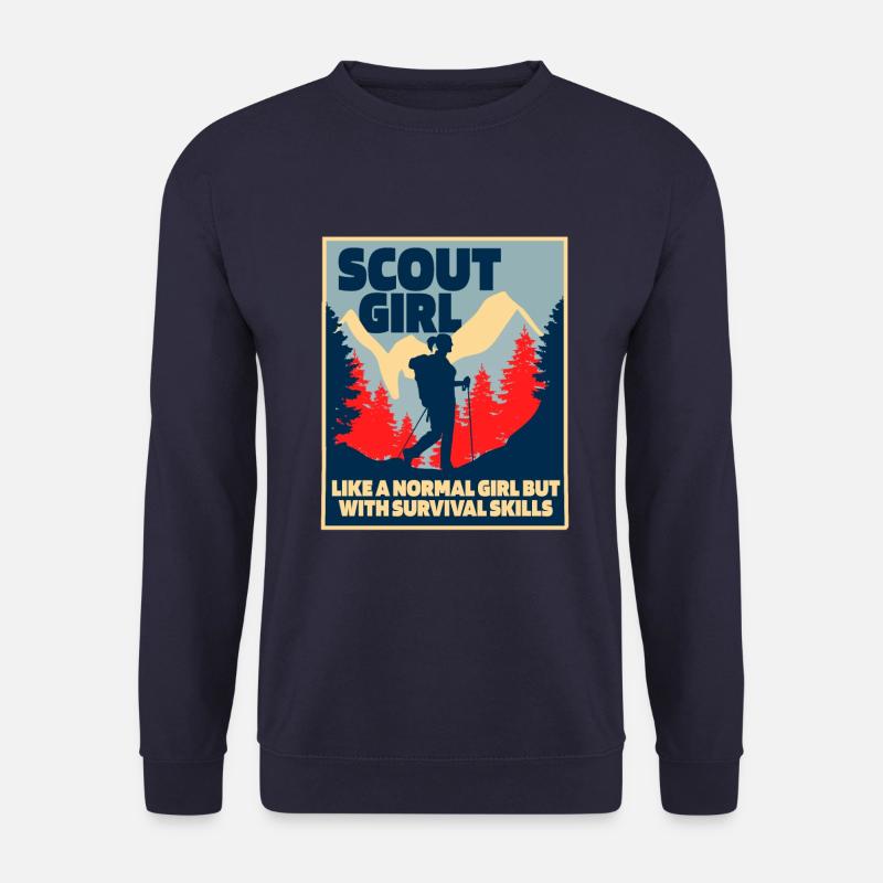Pfadfinder Mädchen - Unisex Pullover - Navy