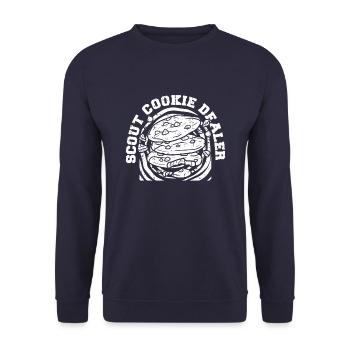 Pfadfinder - Unisex Pullover - Navy - Vorne - Alina (178cm) & Michal (187cm)