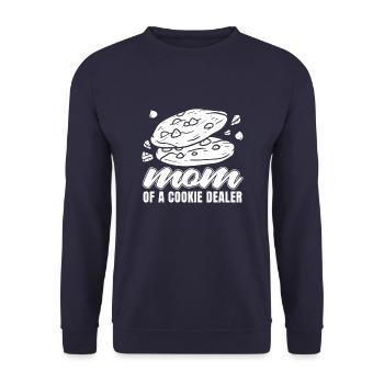 Boy Scout Mère Maman D’un Marchand De Biscuits - Sweat-shirt Unisexe - marine - Devant - Alina (178cm) & Michal (187cm)