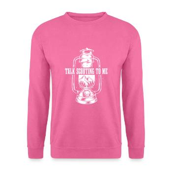 Boy Scout drôle - Sweat-shirt Unisexe - rose - Devant