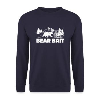 Pfadfinder Tragen - Unisex Pullover - Navy - Vorne - Alina (178cm) & Michal (187cm)
