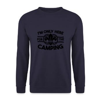 Boy Scout drôle - Sweat-shirt Unisexe - marine - Devant - Alina (178cm) & Michal (187cm)