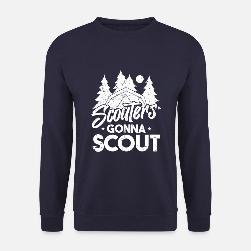 Pfadfinder Witzig - Unisex Pullover - Navy