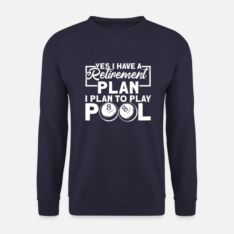 Pensioner pension funny - Unisex Sweatshirt - navy