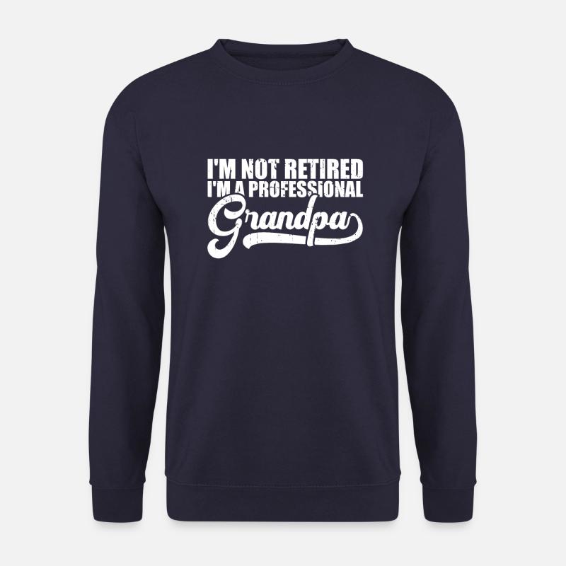Pensioner pension - Unisex Sweatshirt - navy