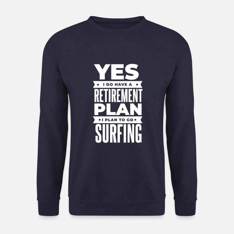 Rentner Rente - Unisex Pullover - Navy