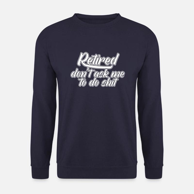 Rentner Rente - Unisex Pullover - Navy