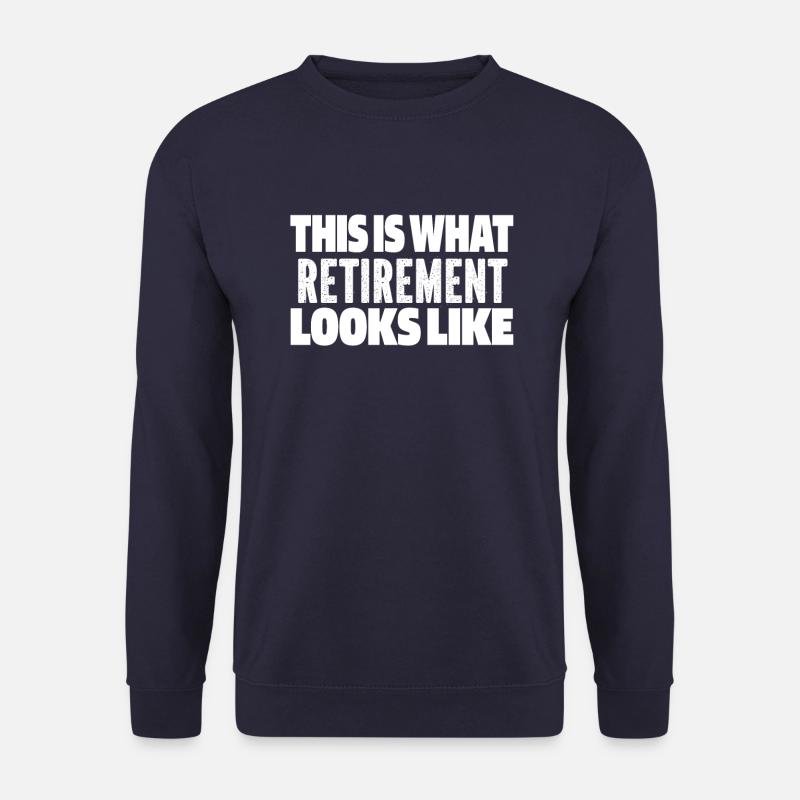 Pension de pensionné - Sweat-shirt Unisexe - marine