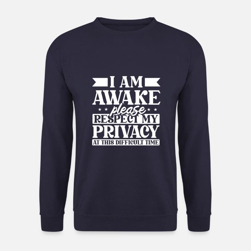 Schwarzer Humor - Unisex Pullover - Navy
