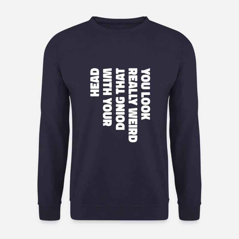 Schwarzer Humor Lustig - Unisex Pullover - Navy