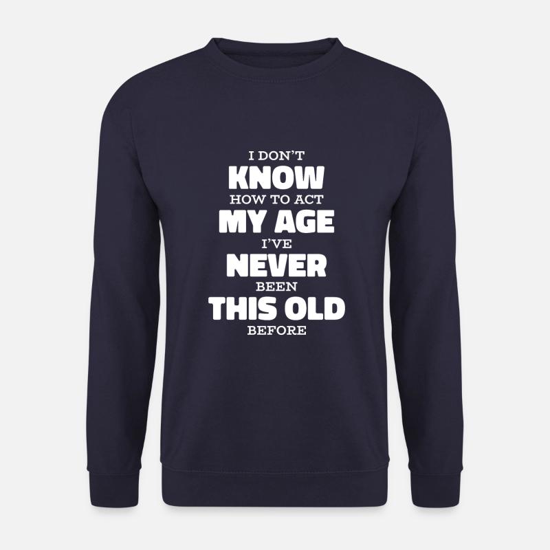 Schwarzer Humor Lustig - Unisex Pullover - Navy