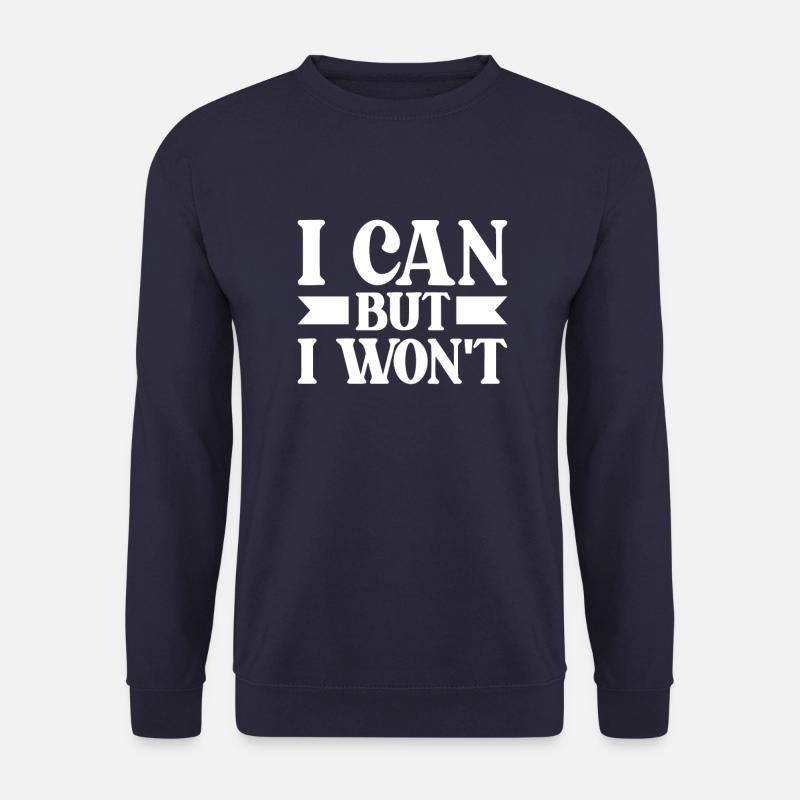 Schwarzer Humor - Unisex Pullover - Navy