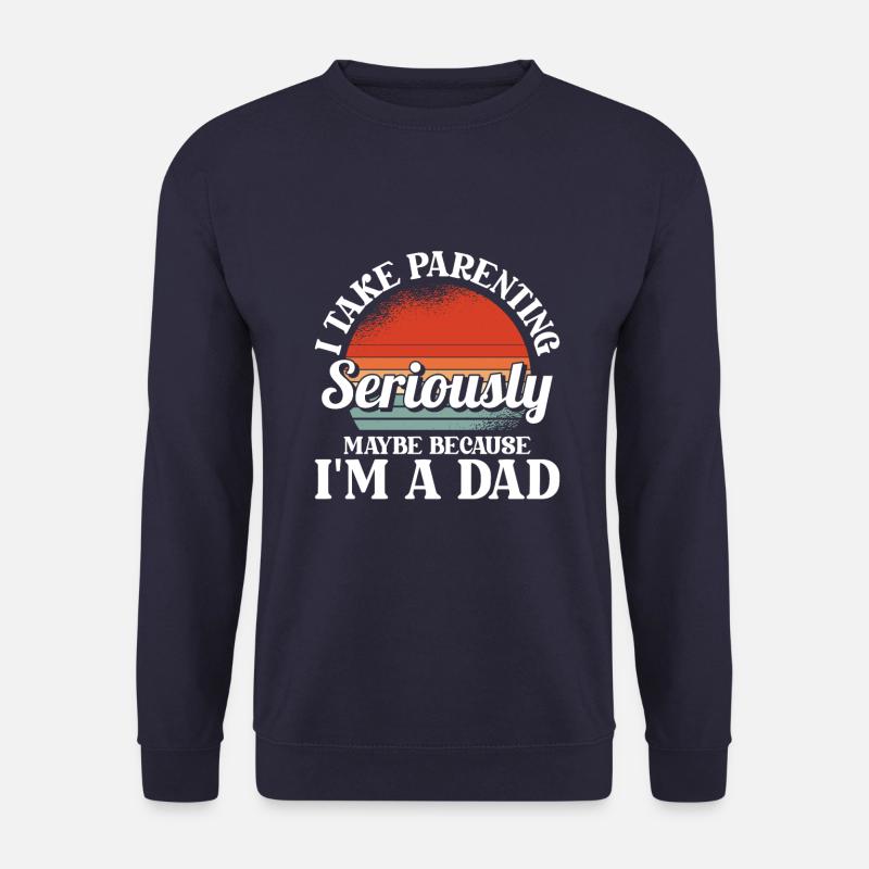 Schwarzer Humor - Unisex Pullover - Navy