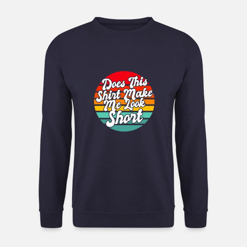 Schwarzer Humor Kurz - Unisex Pullover - Navy