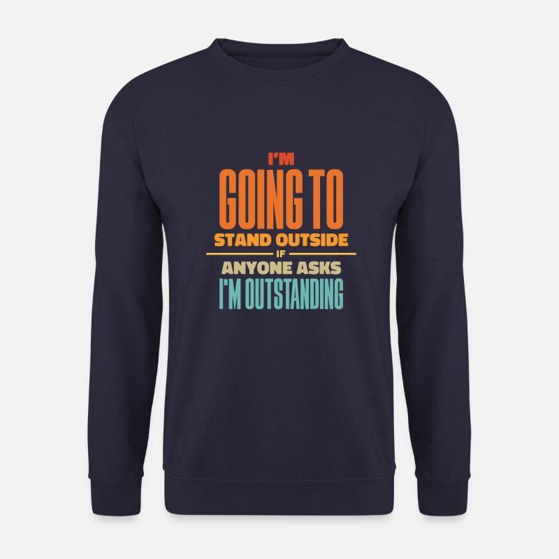 Schwarzer Humor - Unisex Pullover - Navy