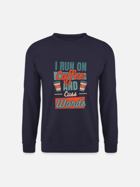 Black Humor Coffee - Unisex Sweatshirt - navy