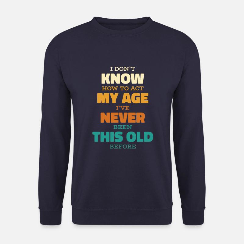 Schwarzer Humor - Unisex Pullover - Navy