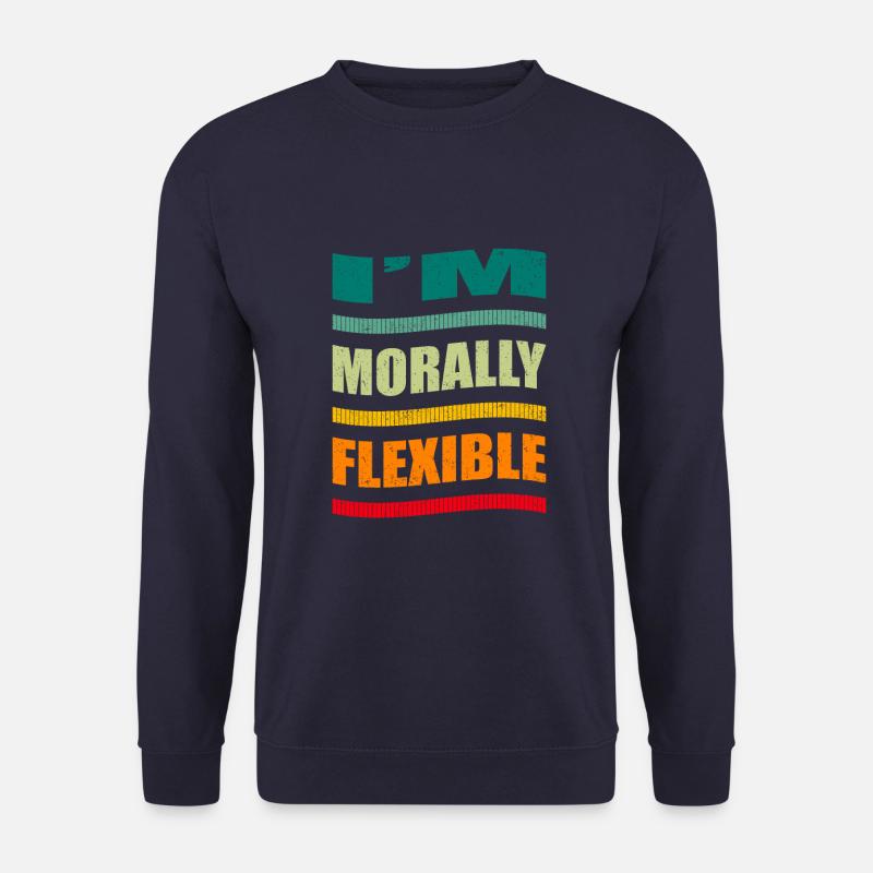 Schwarzer Humor - Unisex Pullover - Navy