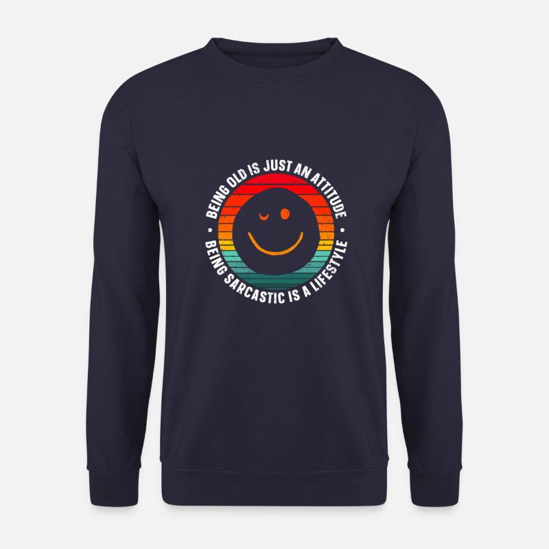 Schwarzer Humor - Unisex Pullover - Navy