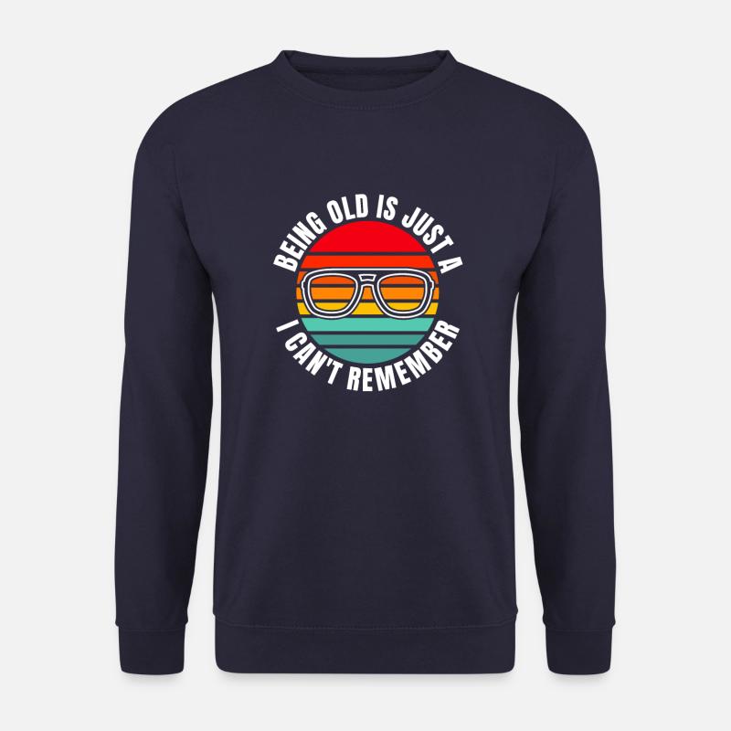 Schwarzer Humor Lustig - Unisex Pullover - Navy