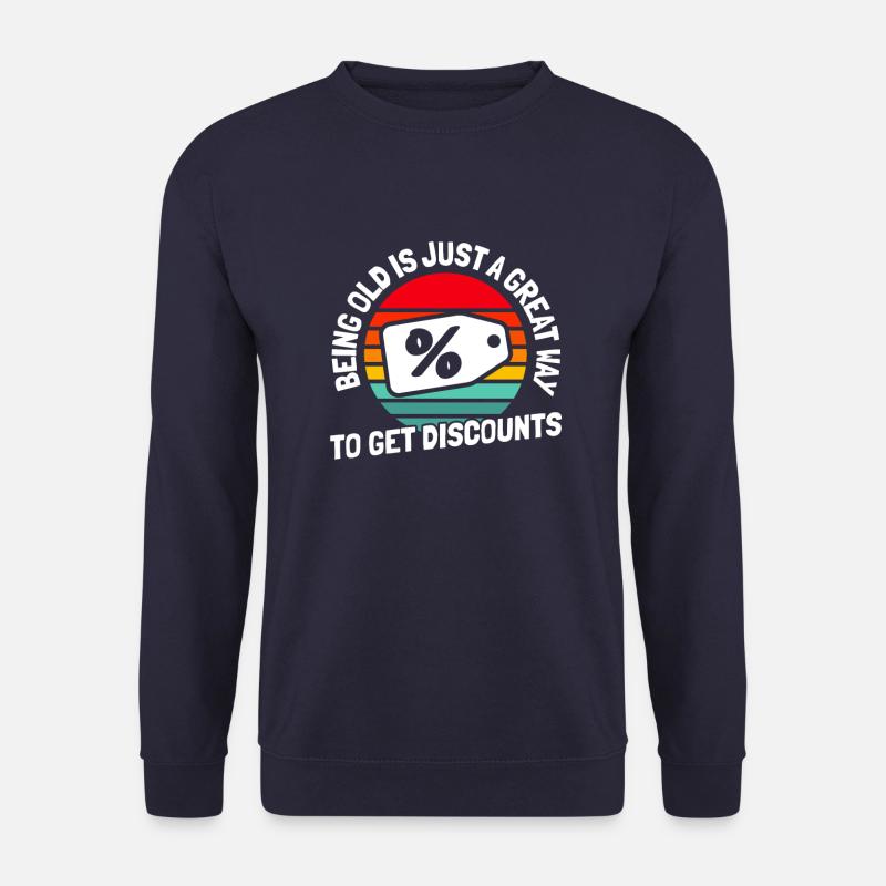 Schwarzer Humor - Unisex Pullover - Navy