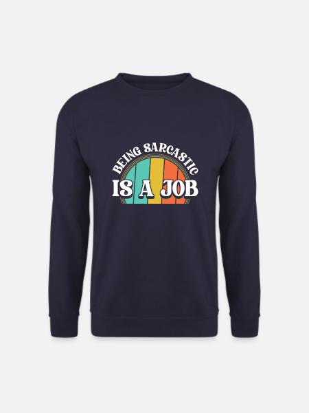 Humour noir - Sweat-shirt Unisexe - marine