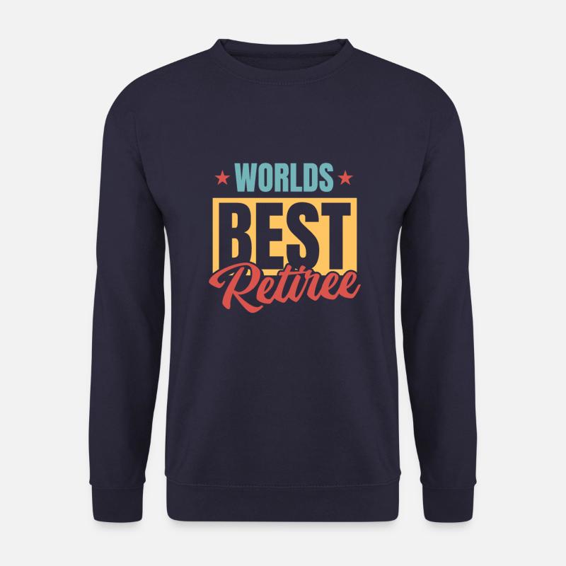 Rentner Rente Am Besten - Unisex Pullover - Navy