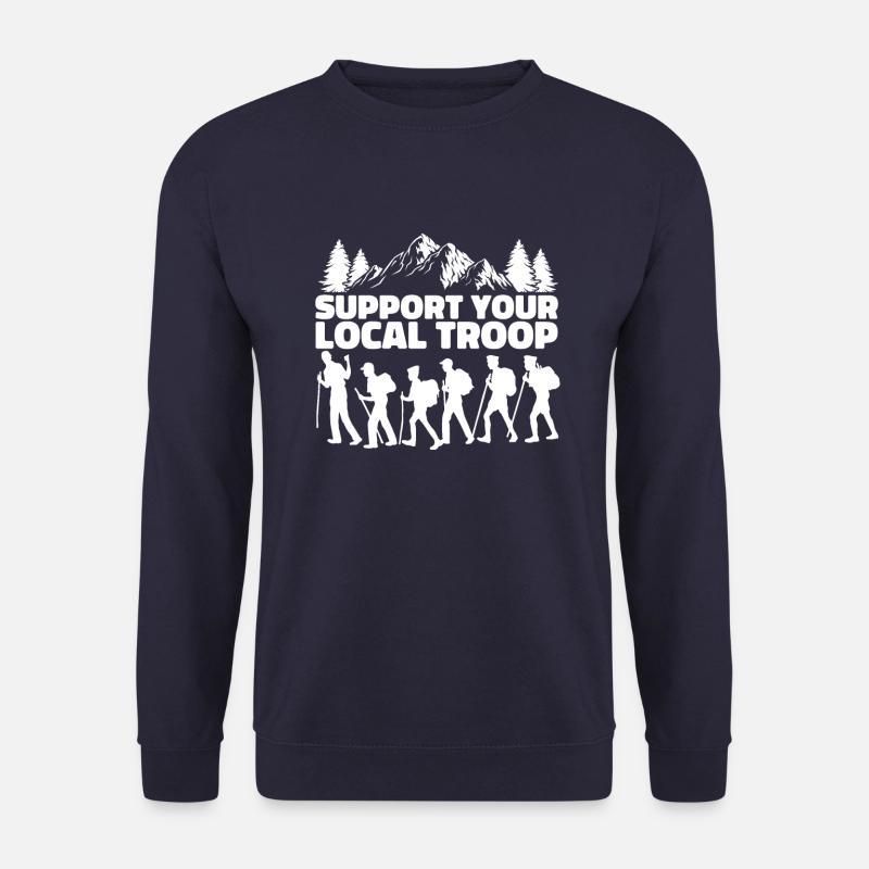 Pfadfinder Unterstützung - Unisex Pullover - Navy