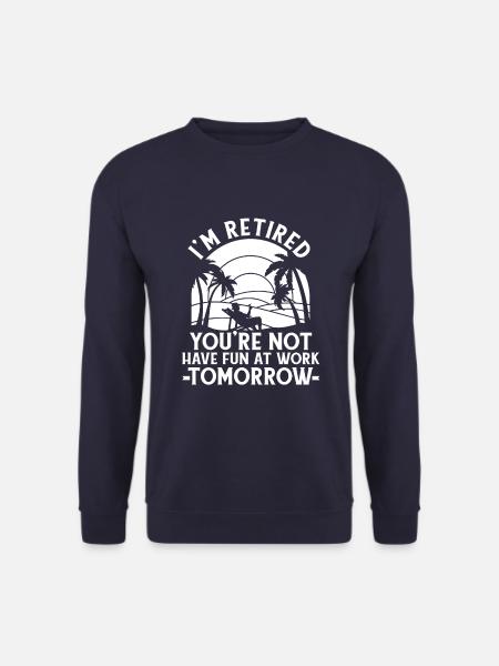 Rentner Rente Witzig - Unisex Pullover - Navy