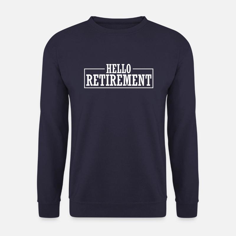 Rentner Rente Hello Retirement - Unisex Pullover - Navy