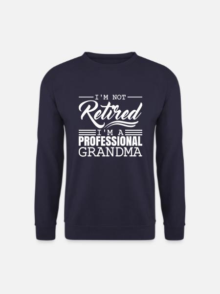 Pensioner pension - Unisex Sweatshirt - navy