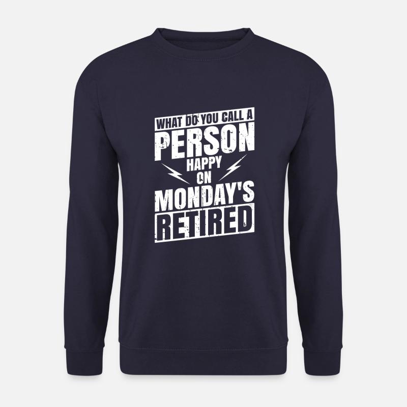 Pension de pensionné - Sweat-shirt Unisexe - marine