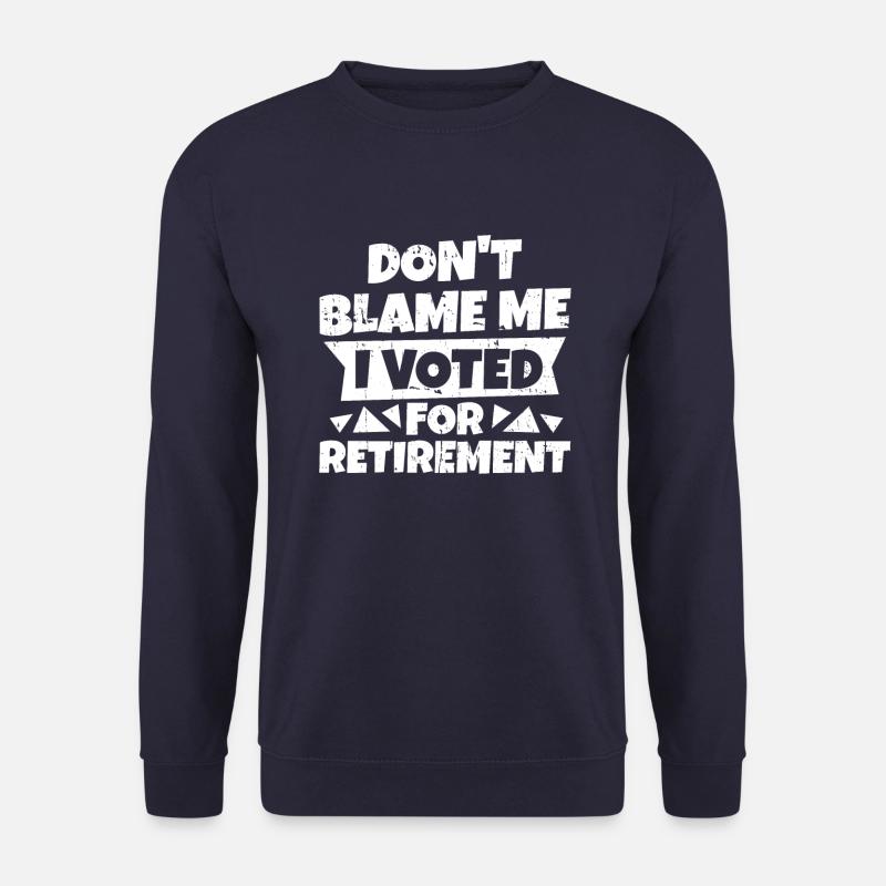 Rentner Rente - Unisex Pullover - Navy