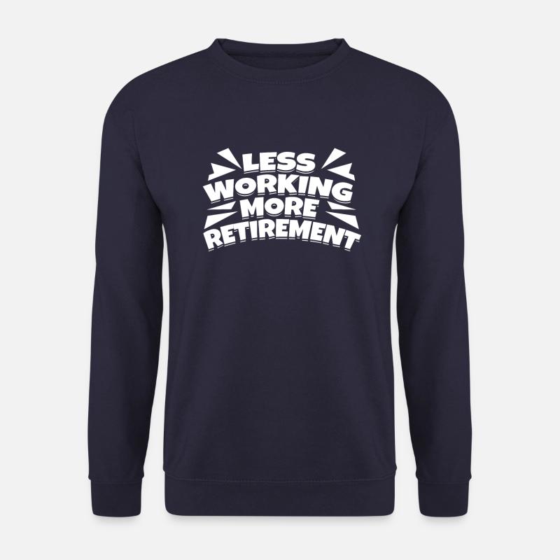 Pensioner pension - Unisex Sweatshirt - navy