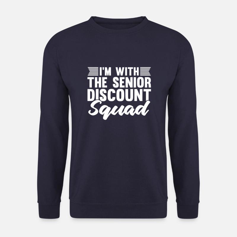 Pensioner pension - Unisex Sweatshirt - navy