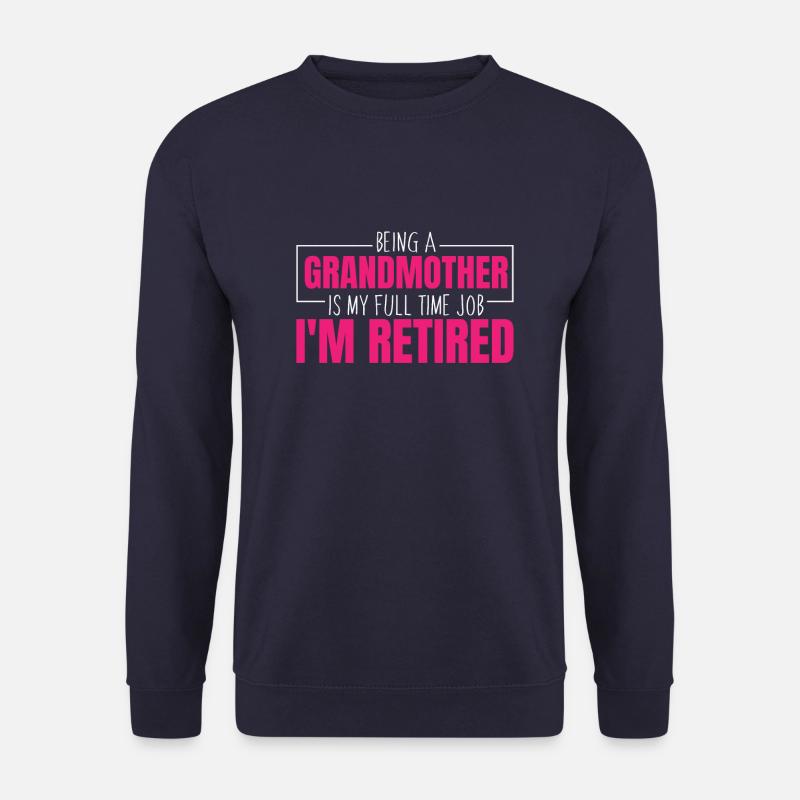 Rentner Rente Oma - Unisex Pullover - Navy