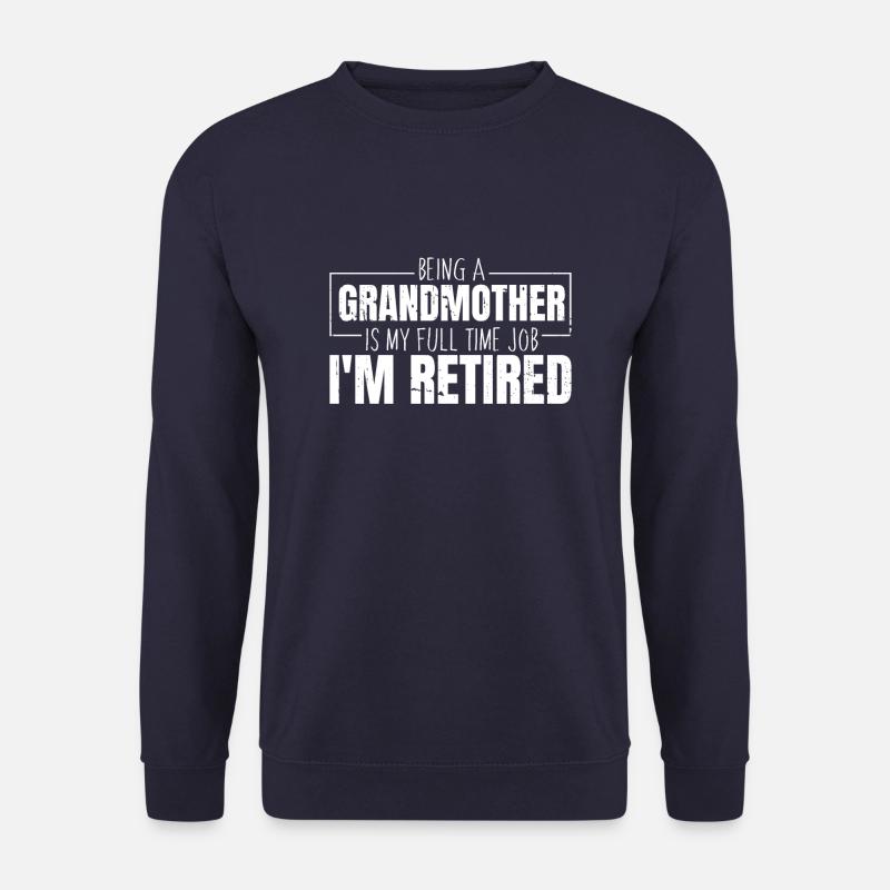 Rentner Rente - Unisex Pullover - Navy